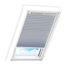 Плиссе мансардные (шторы, жалюзи) пальма св серый