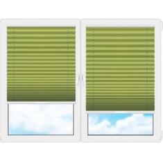 Плиссе (шторы, жалюзи) мун б.о лайм