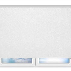 Стандартные рулонные шторы Шелк-белый